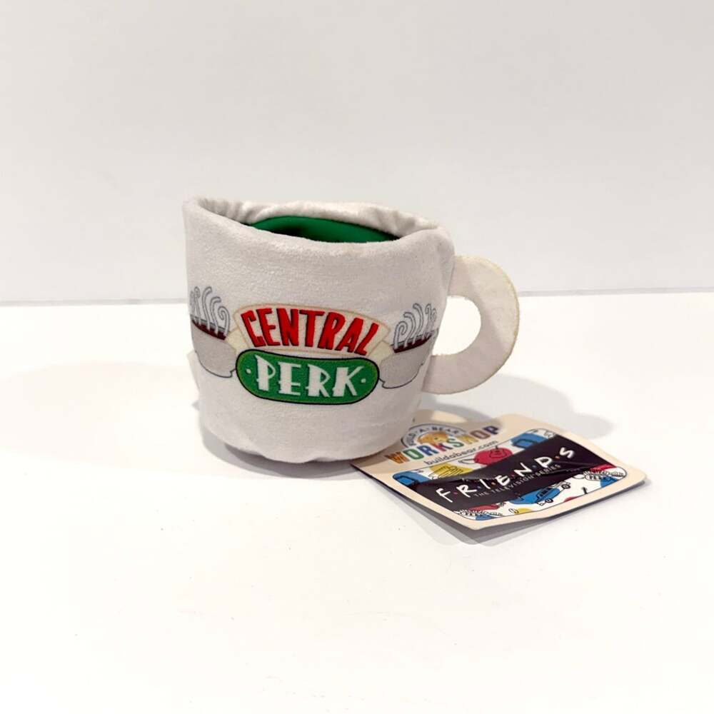 NWT Build-A-Bear FRIENDS Central Perk Mug Plush Accessory